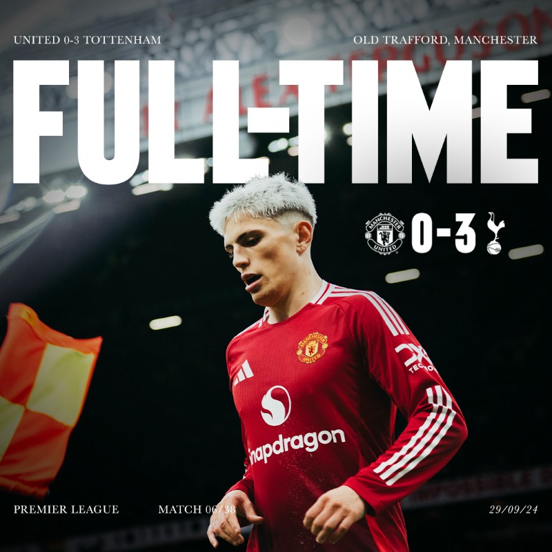 0-3热刺！摩根：这是我30多年来见过最差的曼联